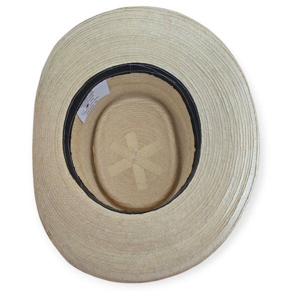 The Palm Hats Factory "La Giralda" Crafted by The Maya-Quiche Indians Panama Hat - Picture 6 of 8